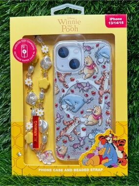 Disney Winnie the Pooh Tech Buddy iPhone 13/14/15 Phone Case 3D Character Cover